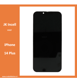 JK incell display til iPhone 14 Plus + Gratis MF fuld glas