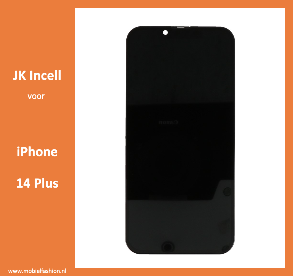 JK incell display voor iPhone 14 Plus + Gratis MF Full Glass Winkel Waarder € 15