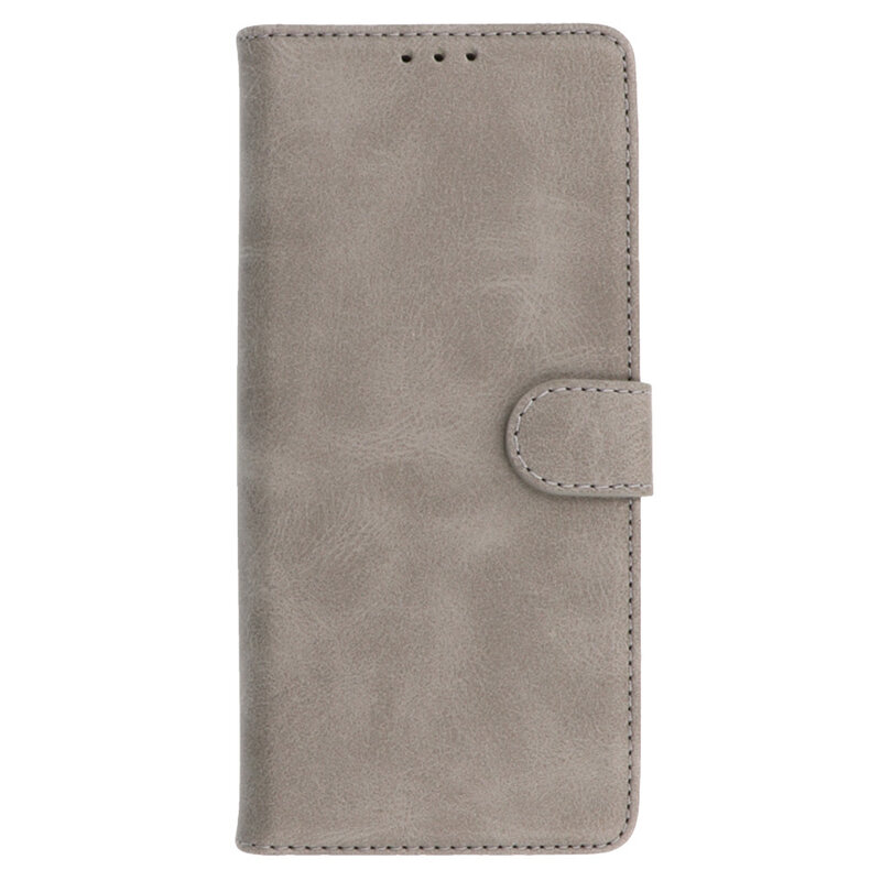 Custodia a portafoglio Bookstyle Custodia per Google Pixel 8 grigia