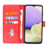 Bookstyle Wallet Cases Hülle für Oppo A38 Rot
