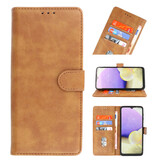 Bookstyle Wallet Cases Etui til Oppo A38 Brown