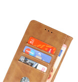 Bookstyle Wallet Cases Etui til Oppo A38 Brown
