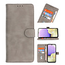 Bookstyle Wallet Cases Case for Oppo A38 Gray