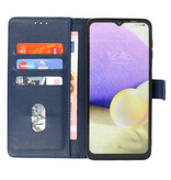 Bookstyle Wallet Cases Hülle für Oppo Reno 10 5G - 10 Pro 5G Marineblau