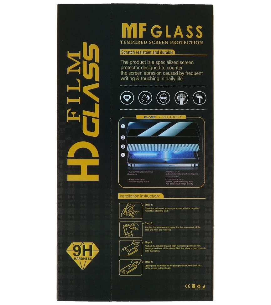 MF Vollgehärtetes Glas für Samsung Galaxy S23 FE