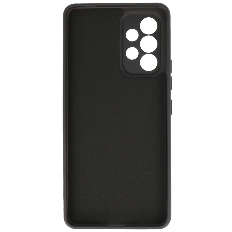 Custodia in TPU colore moda Samsung Galaxy A23 nera
