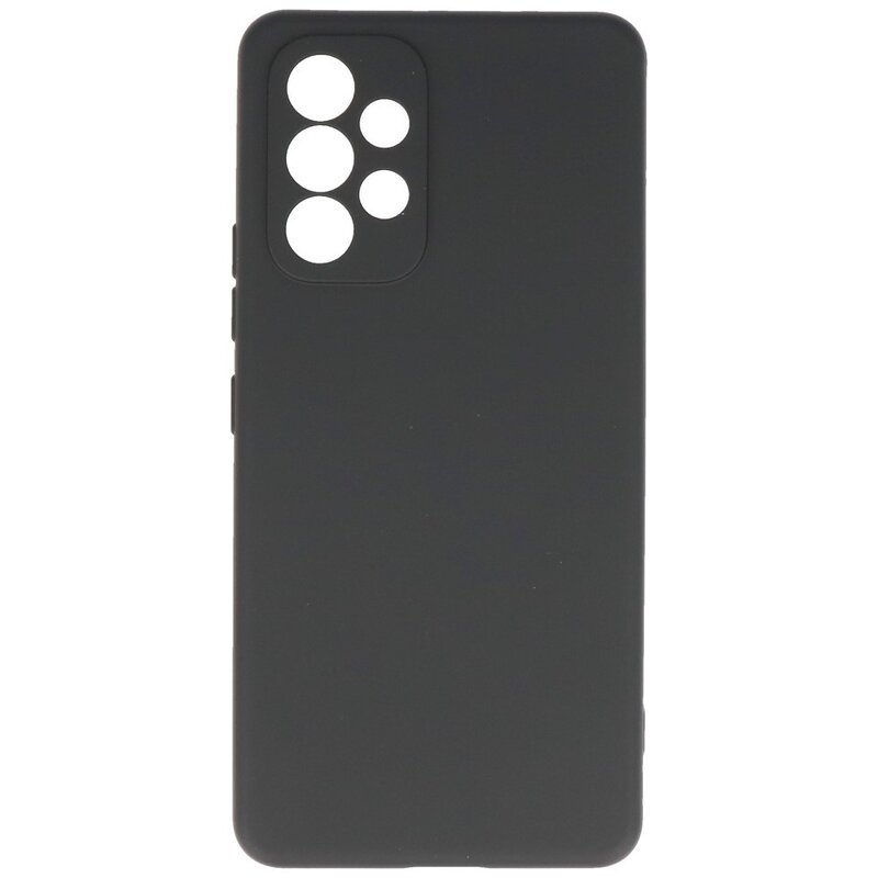 Custodia in TPU colore moda Samsung Galaxy A23 nera