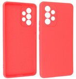 Fashion Color TPU Hoesje Samsung Galaxy A23 Rood