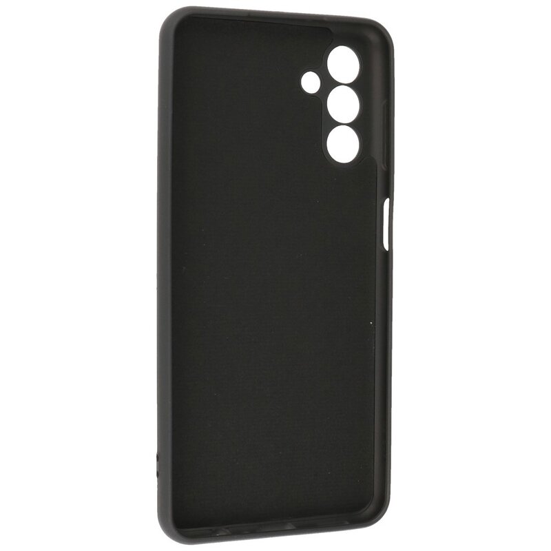 Fashion Color TPU Hoesje Samsung Galaxy A24 4G Zwart
