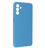 Fashion Color TPU Hoesje Samsung Galaxy A24 4G Navy