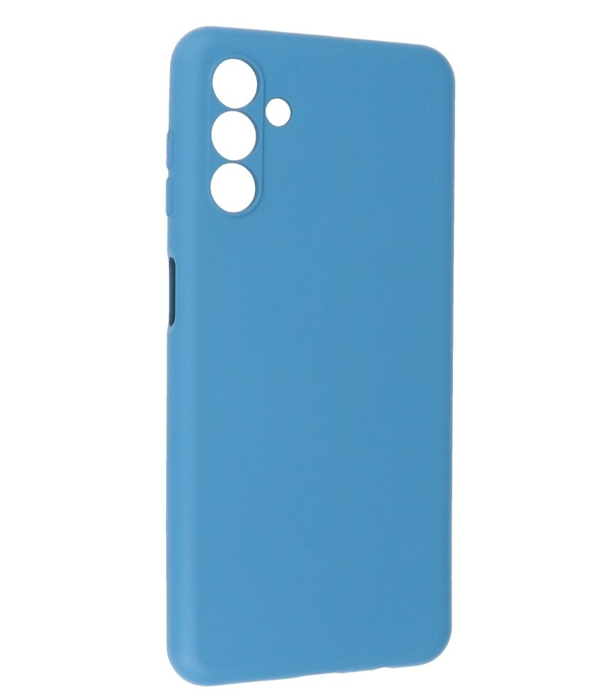 Funda TPU Color Moda Samsung Galaxy A24 4G Azul Marino