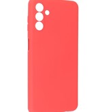 Fashion Color TPU Hoesje Samsung Galaxy A24 4G Rood