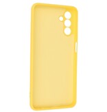 Fashion Color TPU-cover Samsung Galaxy A24 4G Gul