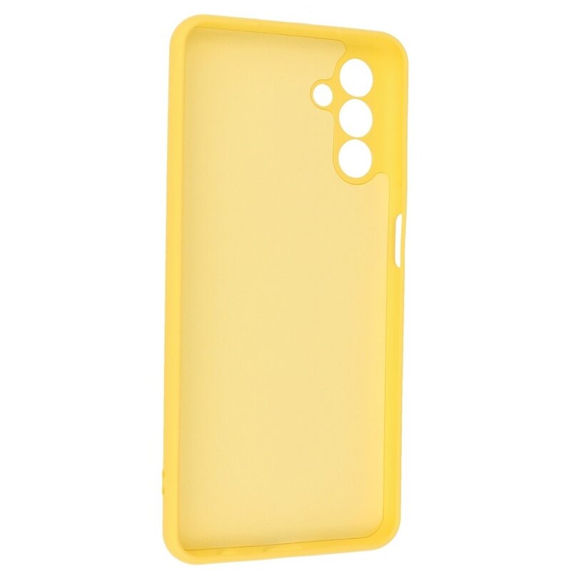 Custodia in TPU colore moda Samsung Galaxy A24 4G giallo