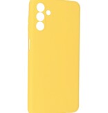 Funda TPU Fashion Color Samsung Galaxy A24 4G Amarillo