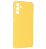 Fashion Color TPU-cover Samsung Galaxy A24 4G Gul