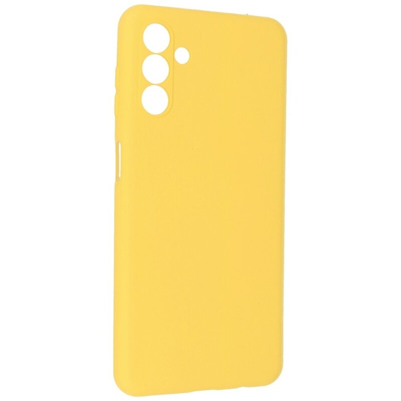 Custodia in TPU colore moda Samsung Galaxy A24 4G giallo