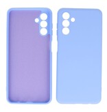 Fashion Color TPU Hoesje Samsung Galaxy A24 4G Paars