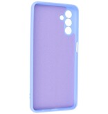 Fashion Color TPU Hoesje Samsung Galaxy A24 4G Paars