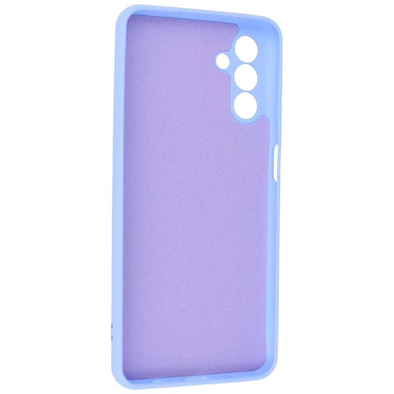 Funda TPU Color Moda Samsung Galaxy A24 4G Púrpura