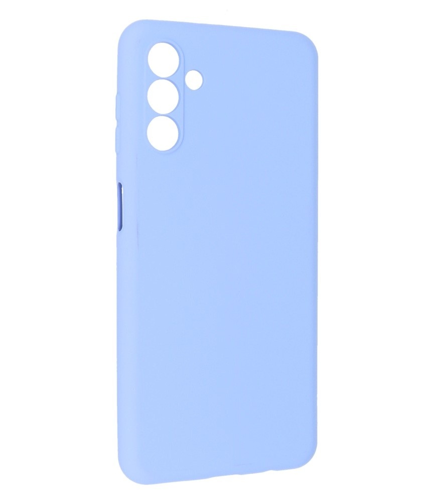 Fashion Color TPU Hoesje Samsung Galaxy A24 4G Paars