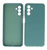 Custodia in TPU color moda per Samsung Galaxy A24 4G verde scuro