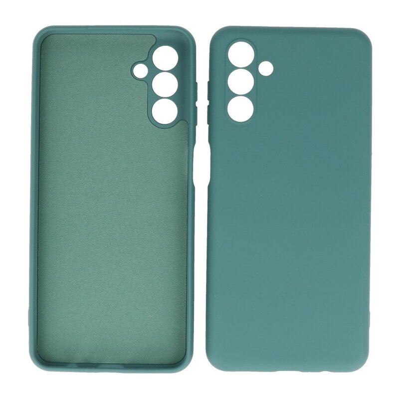 Fashion Color TPU Case Samsung Galaxy A24 4G Dark Green