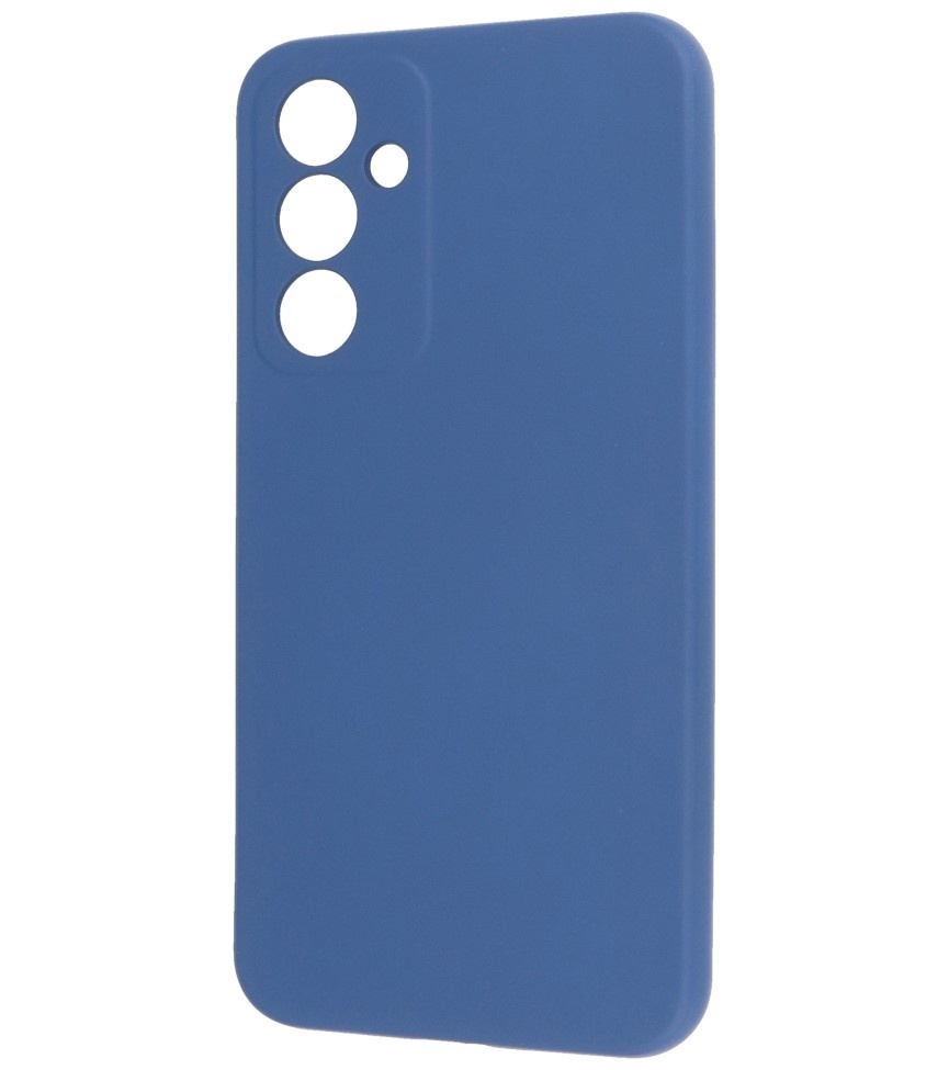 Fashion Color TPU-cover Samsung Galaxy A34 5G Navy