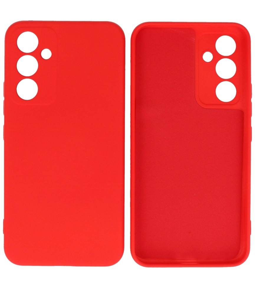 Funda TPU Color Moda Samsung Galaxy A34 5G Rojo