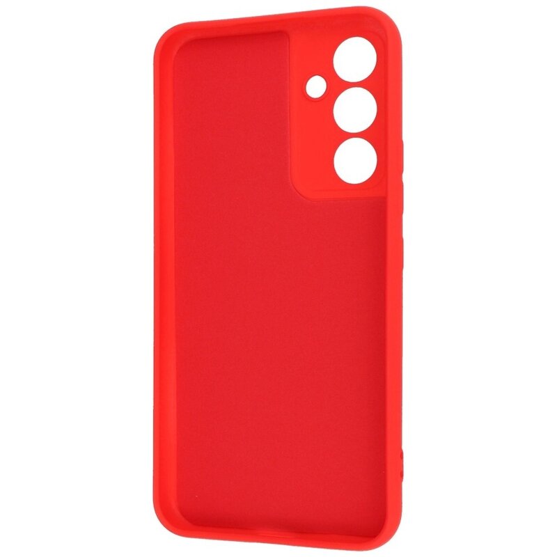 Custodia in TPU colore moda Samsung Galaxy A34 5G rosso