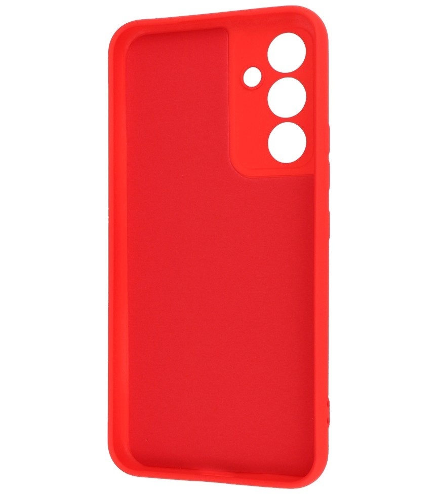 Fashion Color TPU Hoesje Samsung Galaxy A34 5G Rood