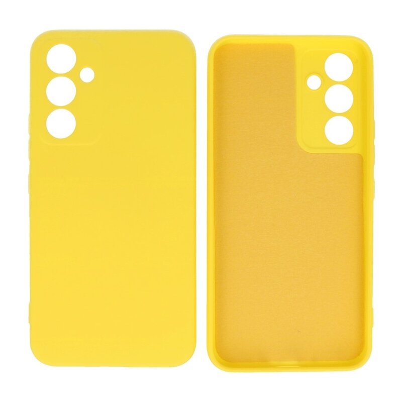 Custodia in TPU colore moda Samsung Galaxy A34 5G giallo
