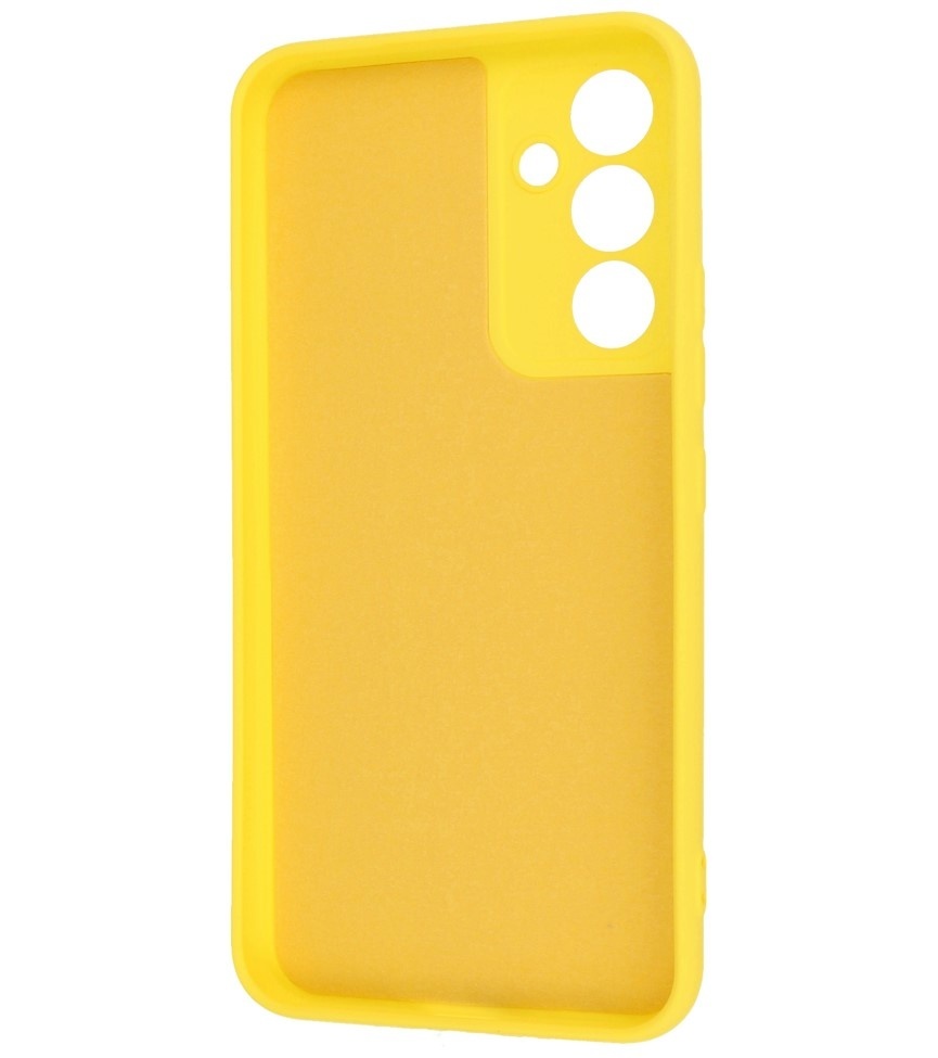 Custodia in TPU colore moda Samsung Galaxy A34 5G giallo