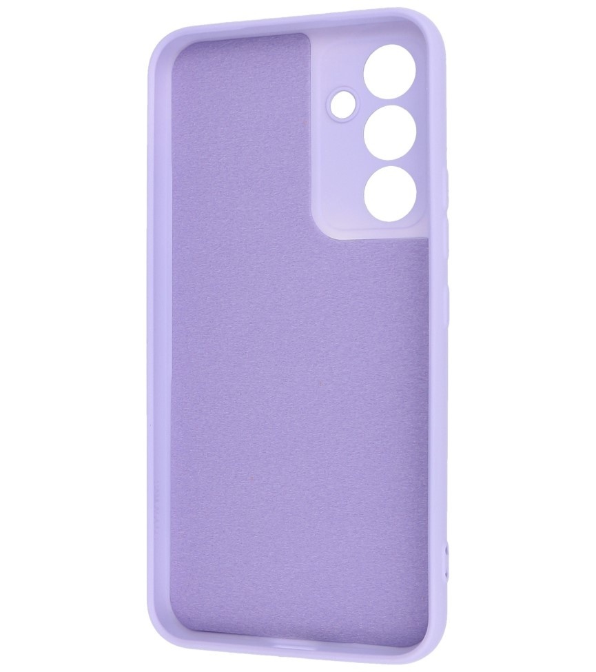 Custodia in TPU color moda per Samsung Galaxy A34 5G viola