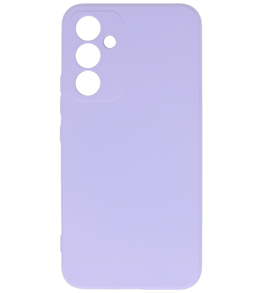 Custodia in TPU color moda per Samsung Galaxy A34 5G viola
