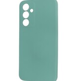 Fashion Color TPU-cover Samsung Galaxy A34 5G Mørkegrøn