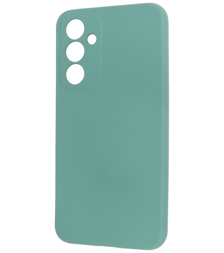 Custodia in TPU color moda per Samsung Galaxy A34 5G verde scuro