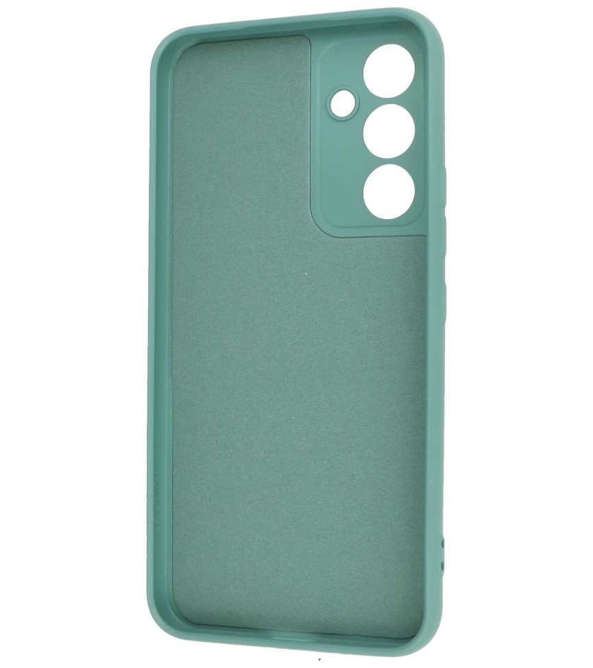 Custodia in TPU color moda per Samsung Galaxy A34 5G verde scuro