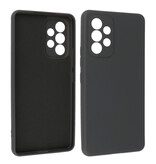 Fashion Color TPU Hülle Samsung Galaxy A53 5G Schwarz