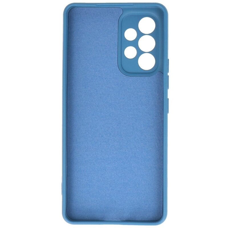 Funda TPU Color Moda Samsung Galaxy A53 5G Azul Marino