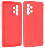 2.0mm Fashion Color TPU Hoesje voor Samsung Galaxy A53 5G Rood