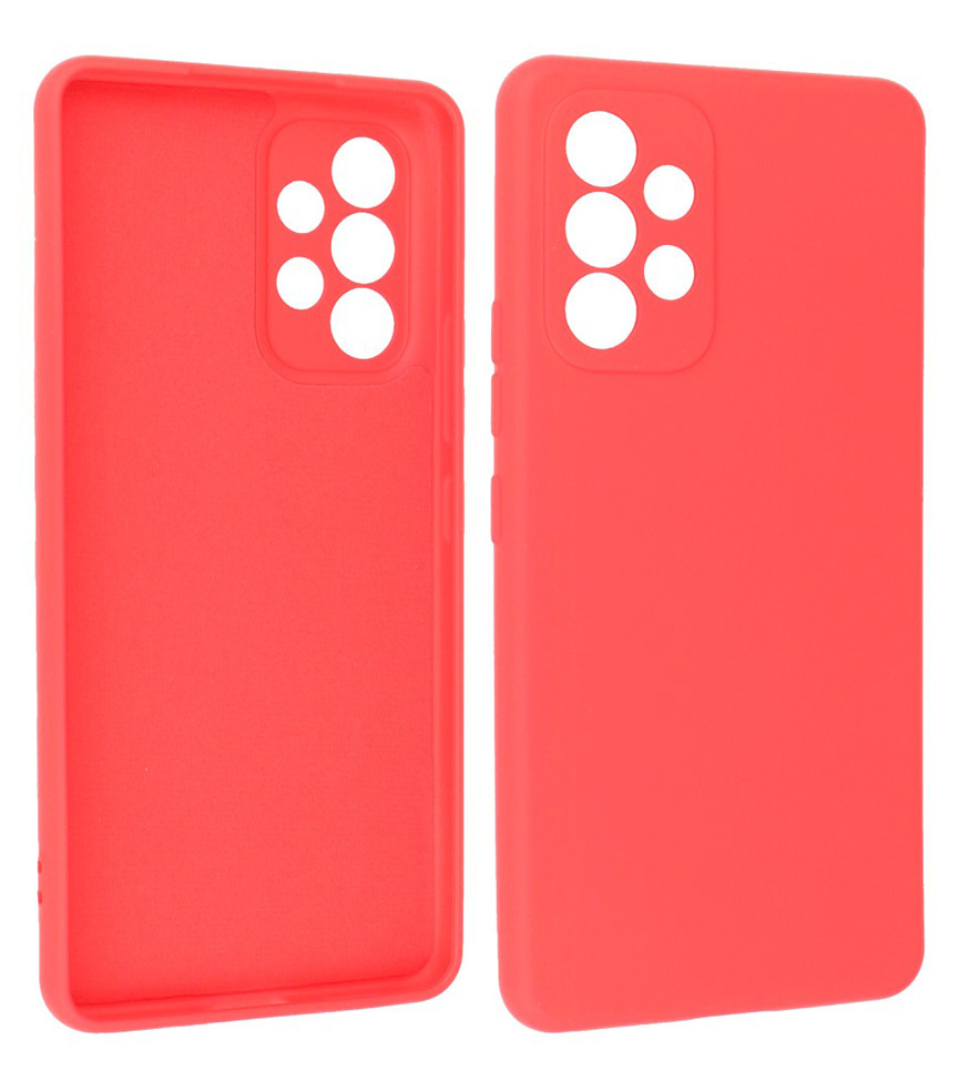 Coque TPU Fashion Color Samsung Galaxy A53 5G Rouge