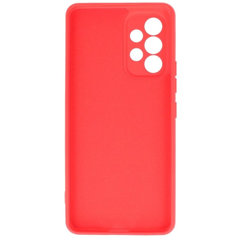 Custodia in TPU Fashion Color per Samsung Galaxy A53 5G rossa