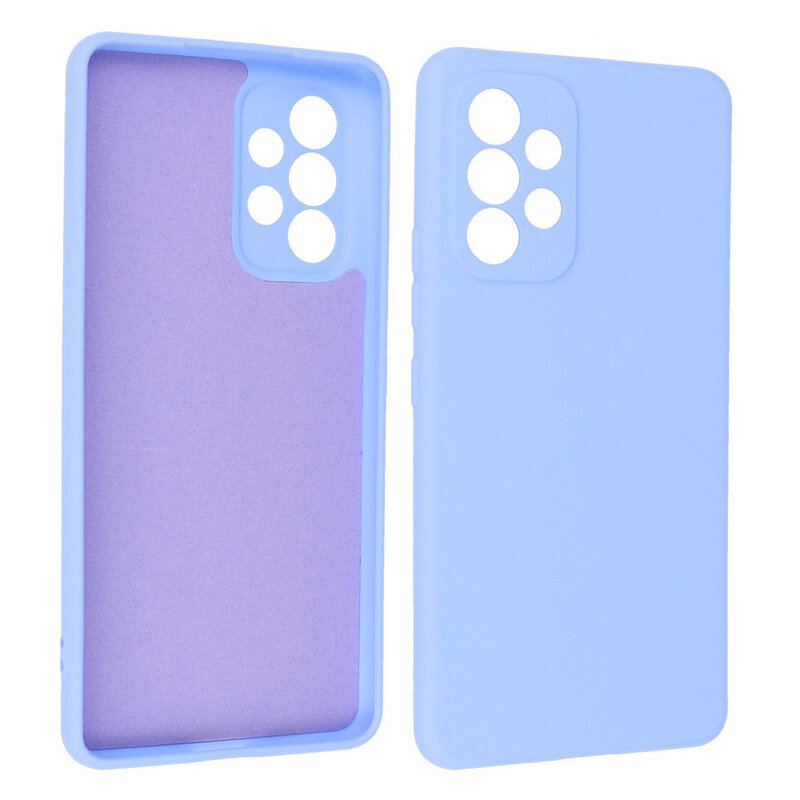 Custodia in TPU colore moda Samsung Galaxy A53 5G viola