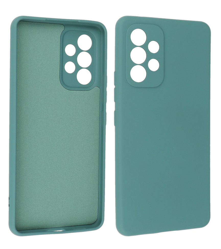 Custodia in TPU colore moda Samsung Galaxy A53 5G D.Green