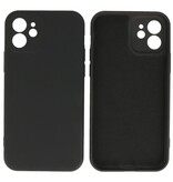 Fashion Color TPU Hülle iPhone 12 Schwarz