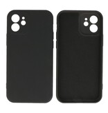 Custodia in TPU colore moda per iPhone 12 nera