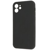 Custodia in TPU colore moda per iPhone 12 nera