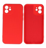 Coque TPU Fashion Color iPhone 12 Rouge