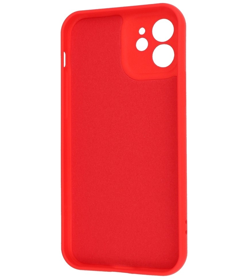 Fashion Color TPU Case iPhone 12 Red